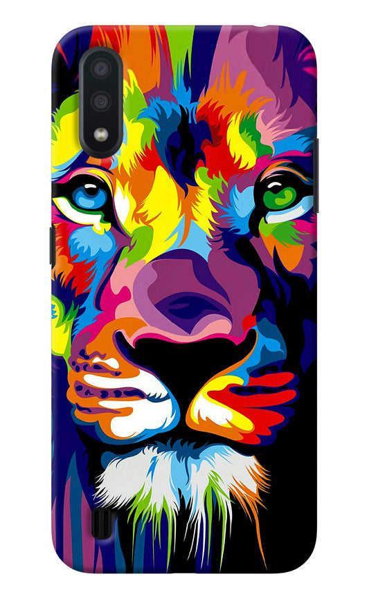 Lion Samsung M01 Back Cover