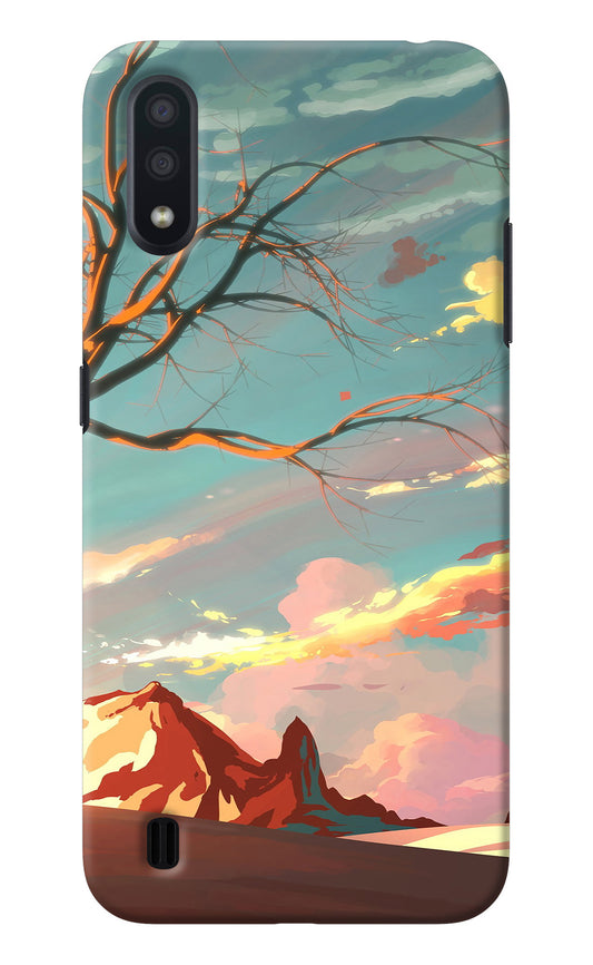 Scenery Samsung M01 Back Cover