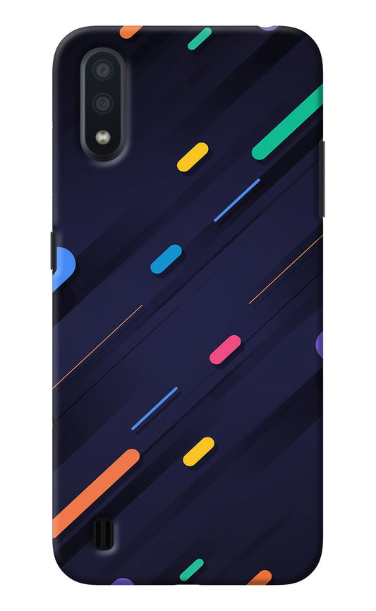 Abstract Design Samsung M01 Back Cover