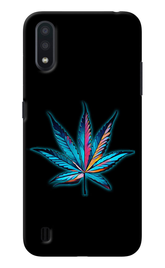 Weed Samsung M01 Back Cover