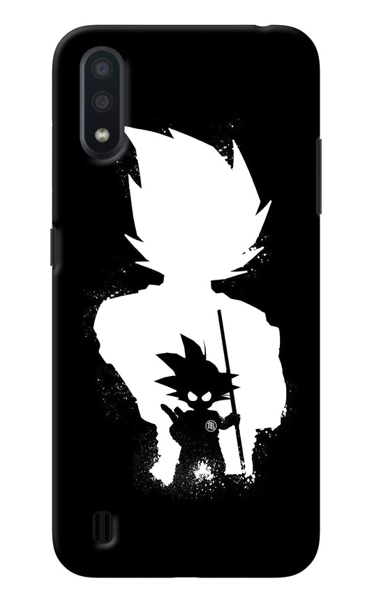 Goku Shadow Samsung M01 Back Cover