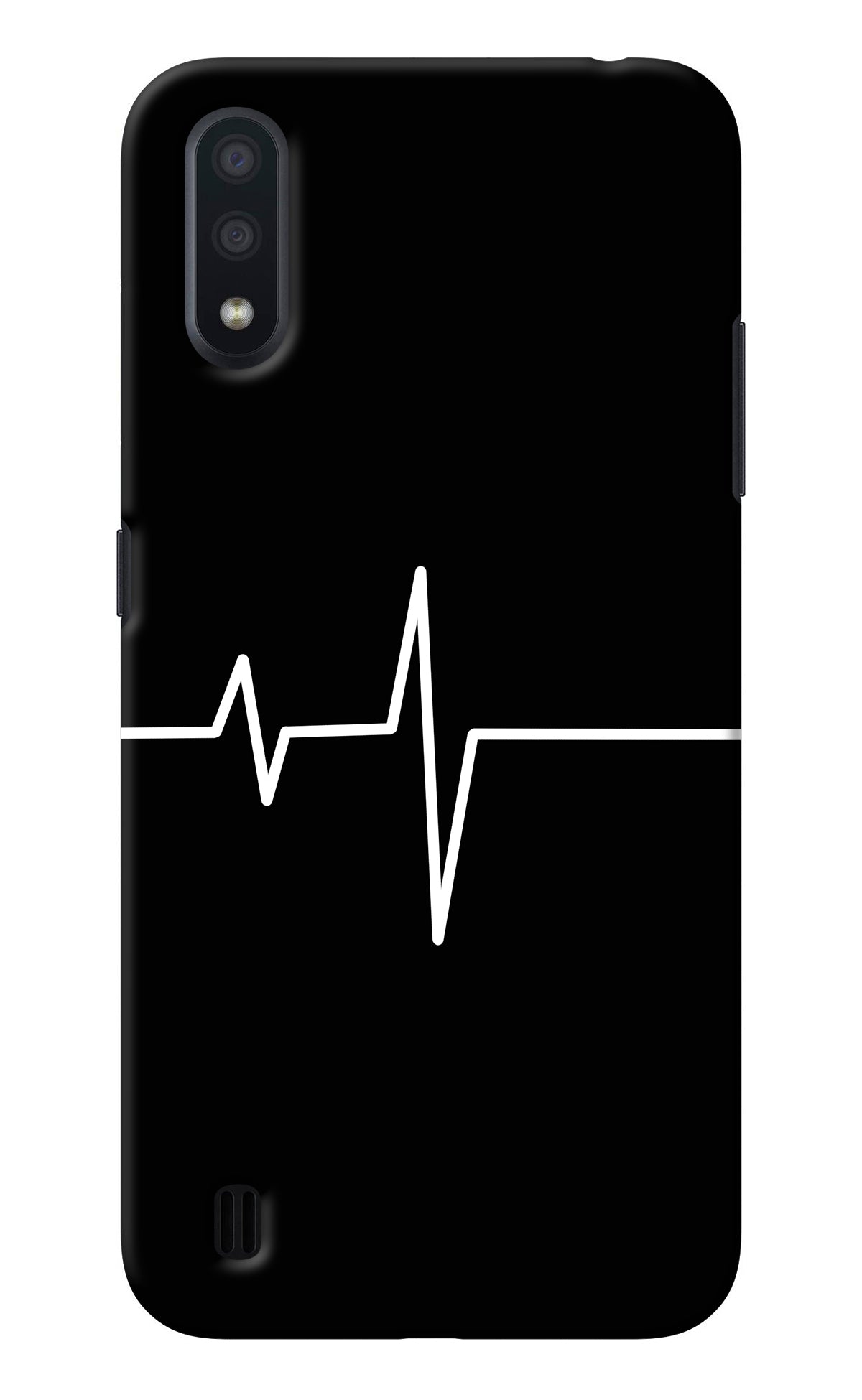 Heart Beats Samsung M01 Back Cover