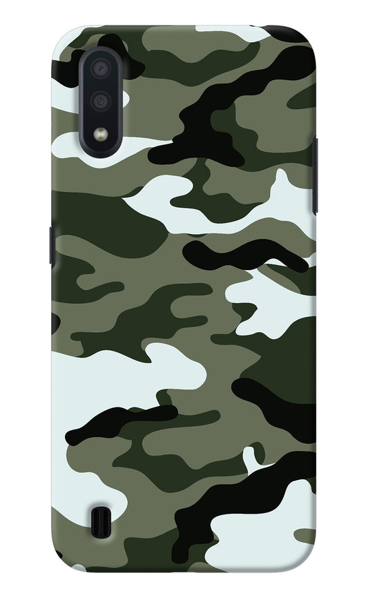 Camouflage Samsung M01 Back Cover