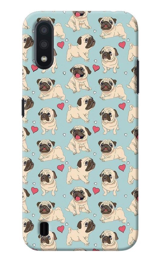 Pug Dog Samsung M01 Back Cover