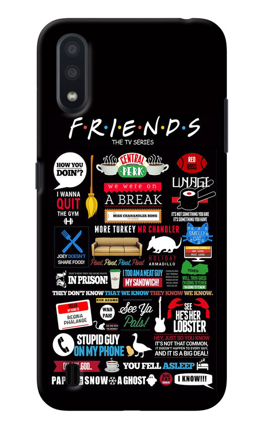 FRIENDS Samsung M01 Back Cover