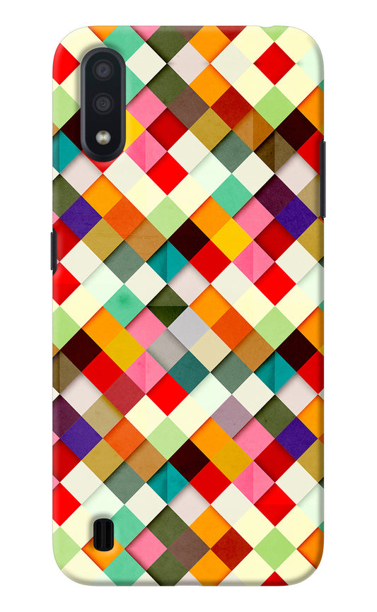 Geometric Abstract Colorful Samsung M01 Back Cover