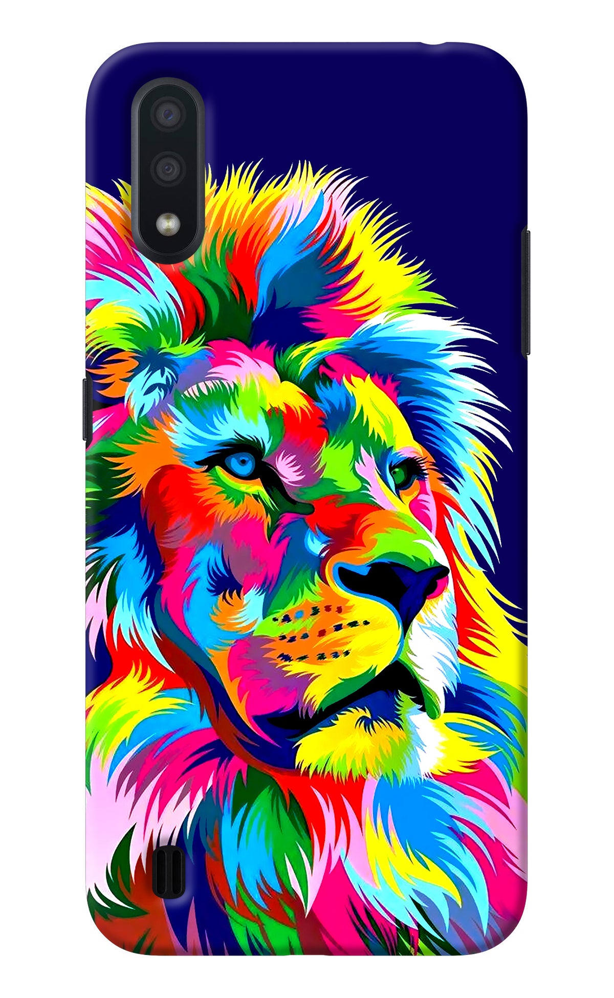 Vector Art Lion Samsung M01 Back Cover