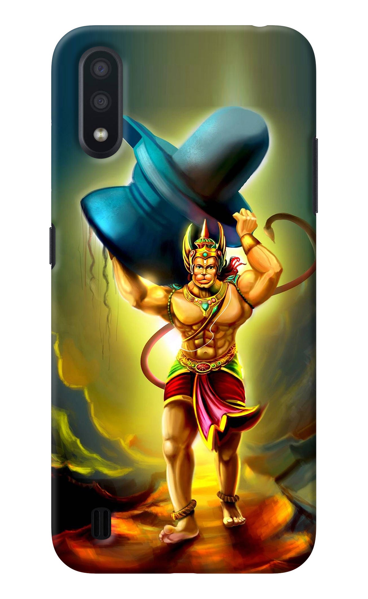 Lord Hanuman Samsung M01 Back Cover