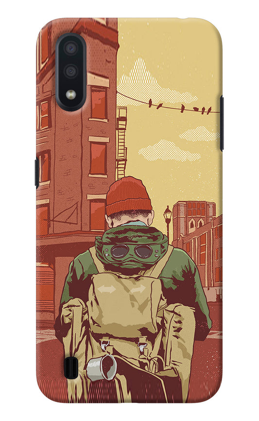 Adventurous Samsung M01 Back Cover