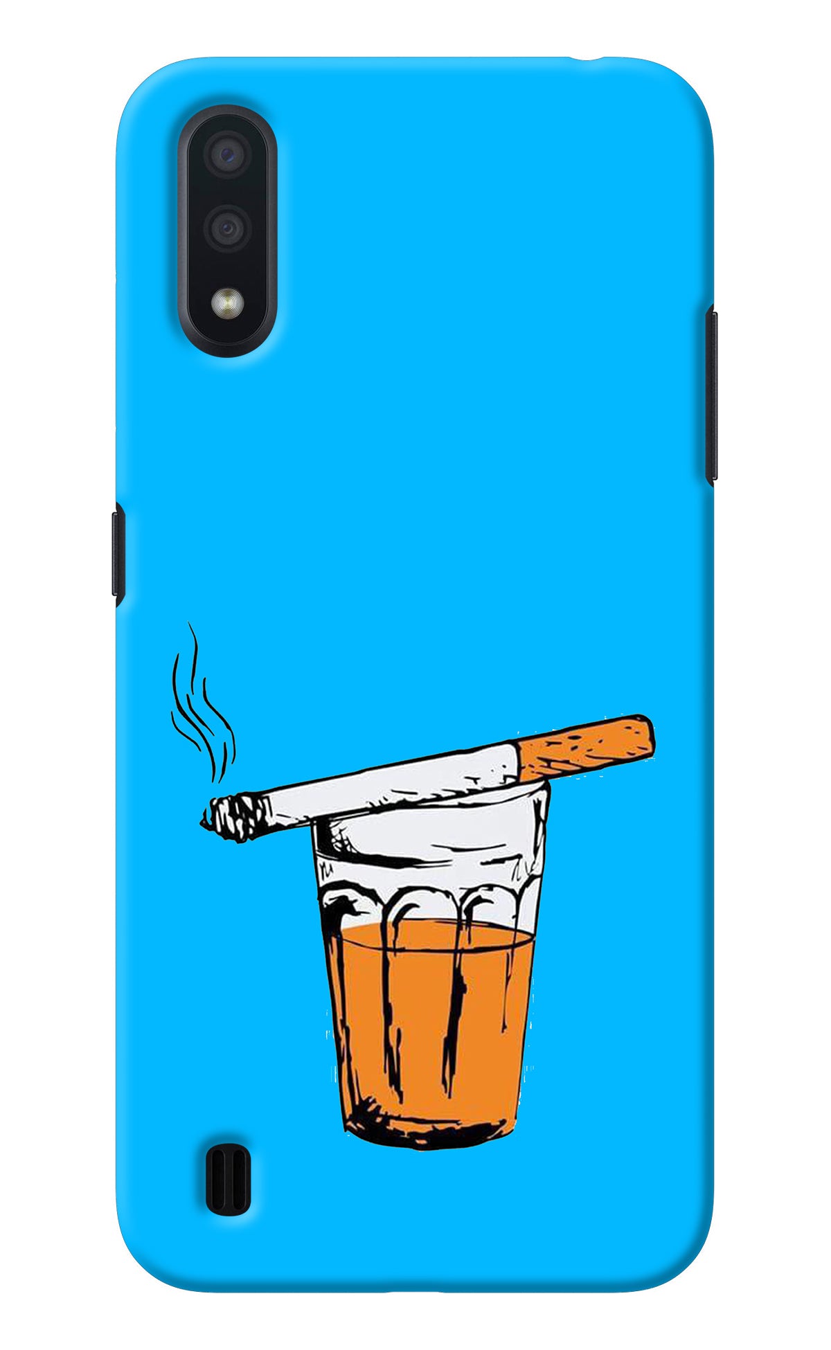 Chai Sutta Samsung M01 Back Cover