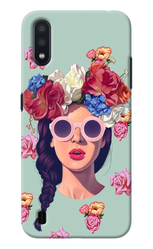 Pretty Girl Samsung M01 Back Cover