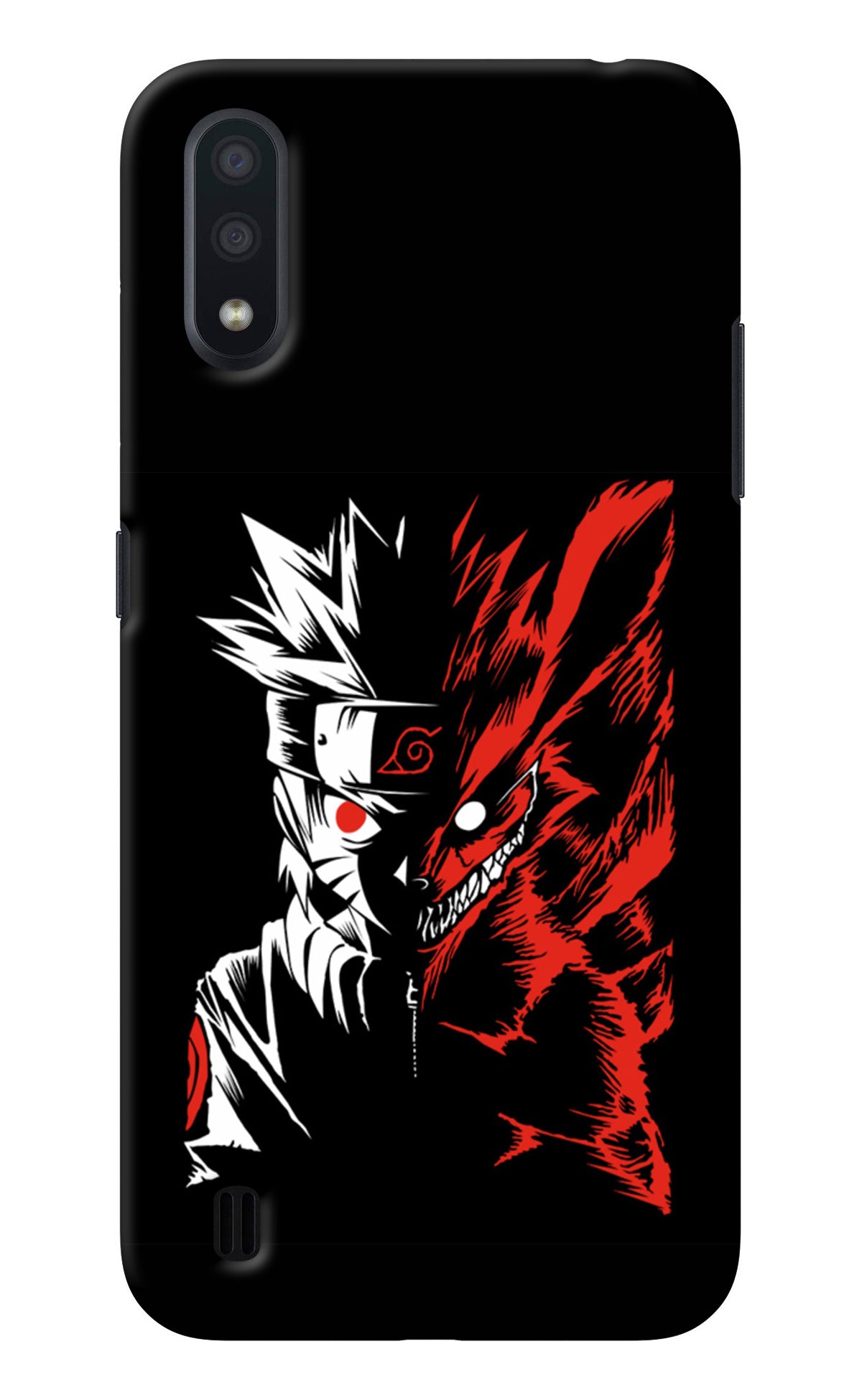 Naruto Two Face Samsung M01 Back Cover