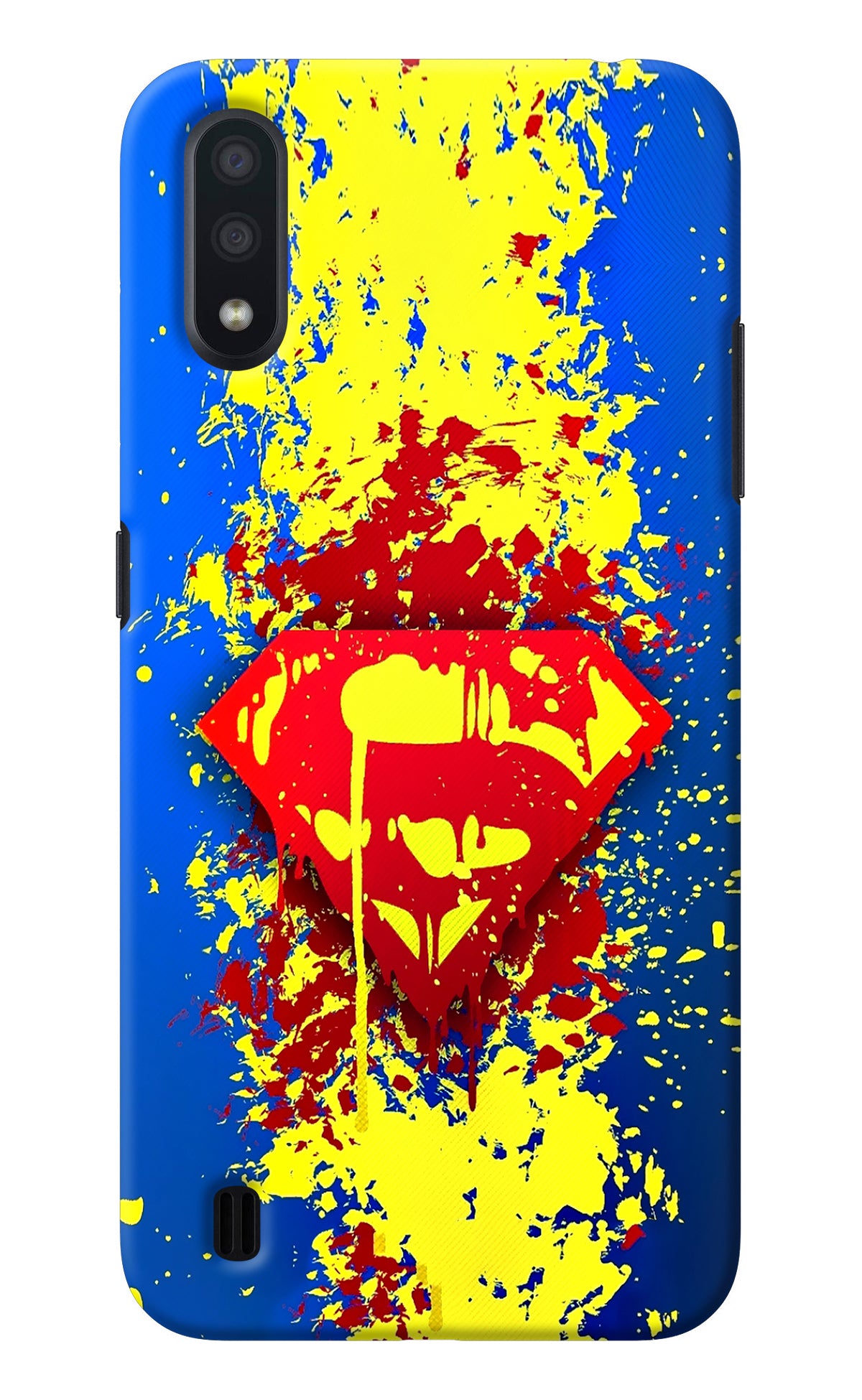 Superman logo Samsung M01 Back Cover