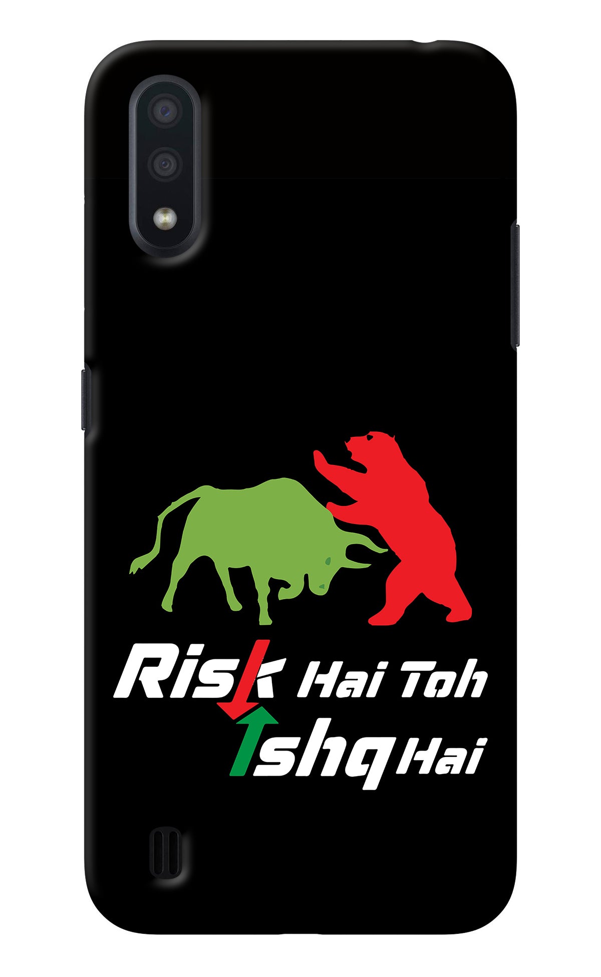 Risk Hai Toh Ishq Hai Samsung M01 Back Cover
