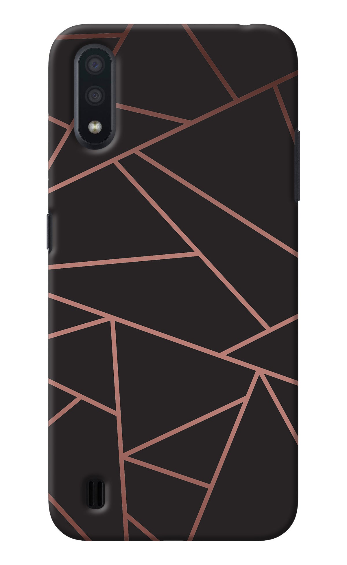 Geometric Pattern Samsung M01 Back Cover