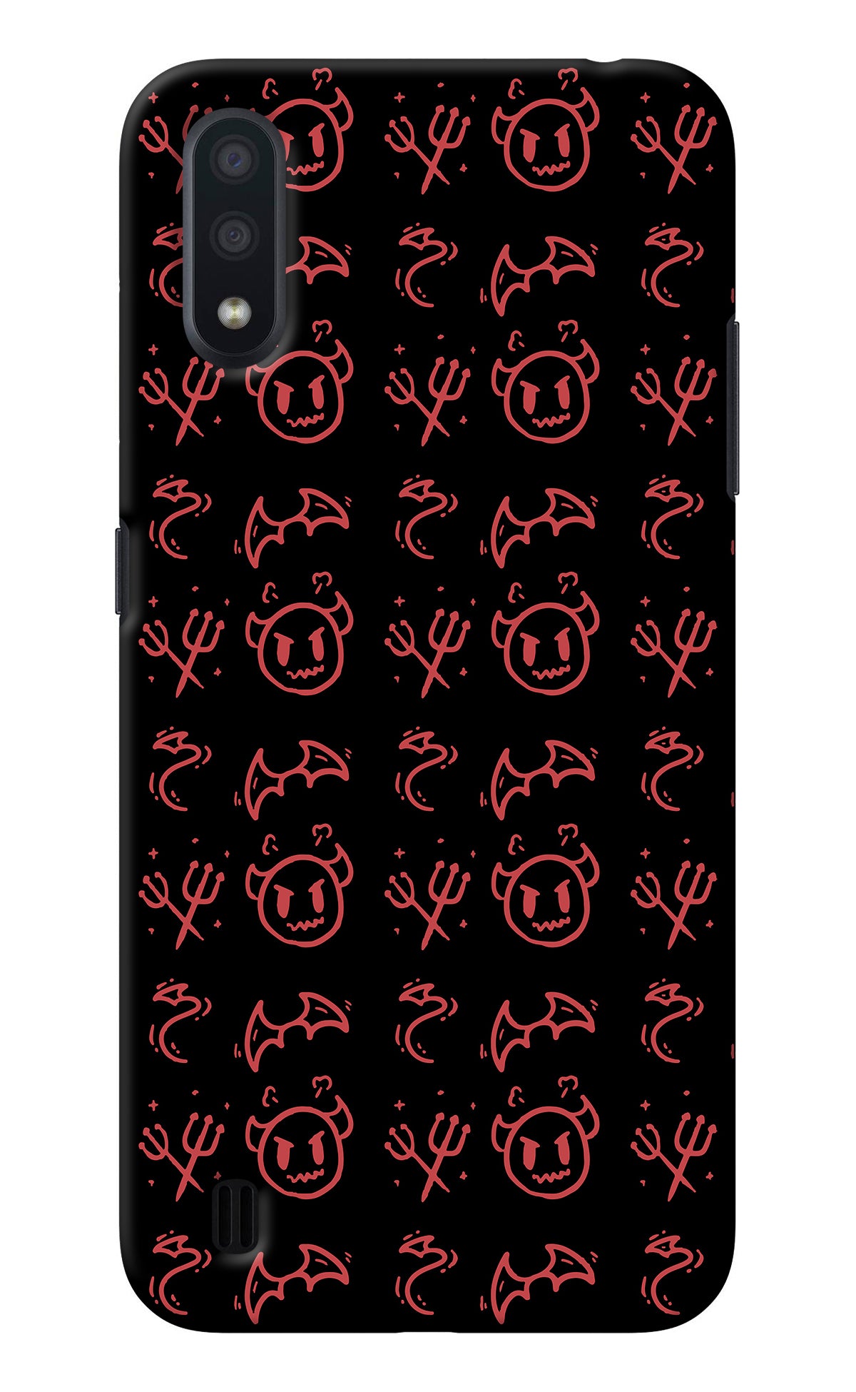 Devil Samsung M01 Back Cover