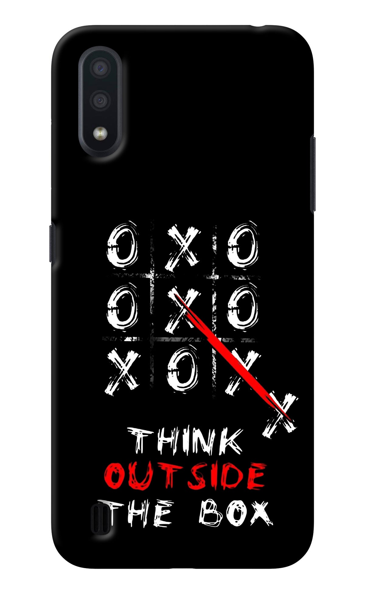 Think out of the BOX Samsung M01 Back Cover