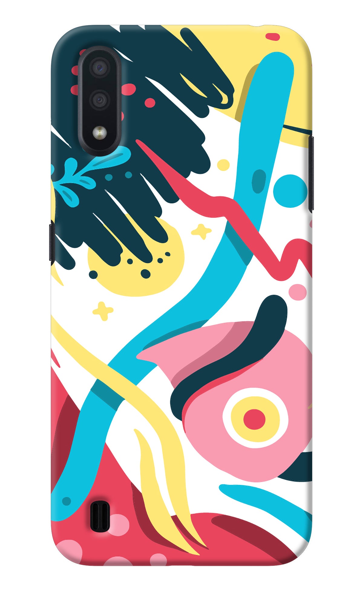 Trippy Samsung M01 Back Cover