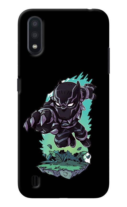 Black Panther Samsung M01 Back Cover