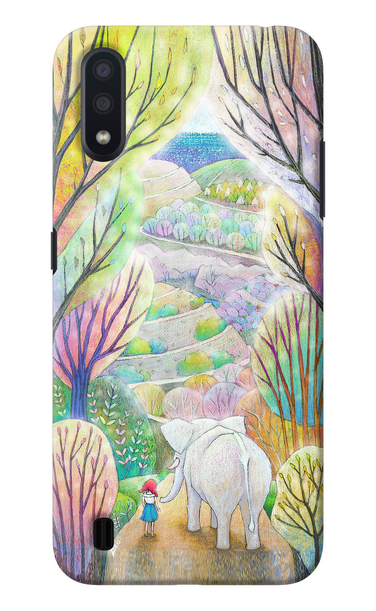 Nature Painting Samsung M01 Back Cover