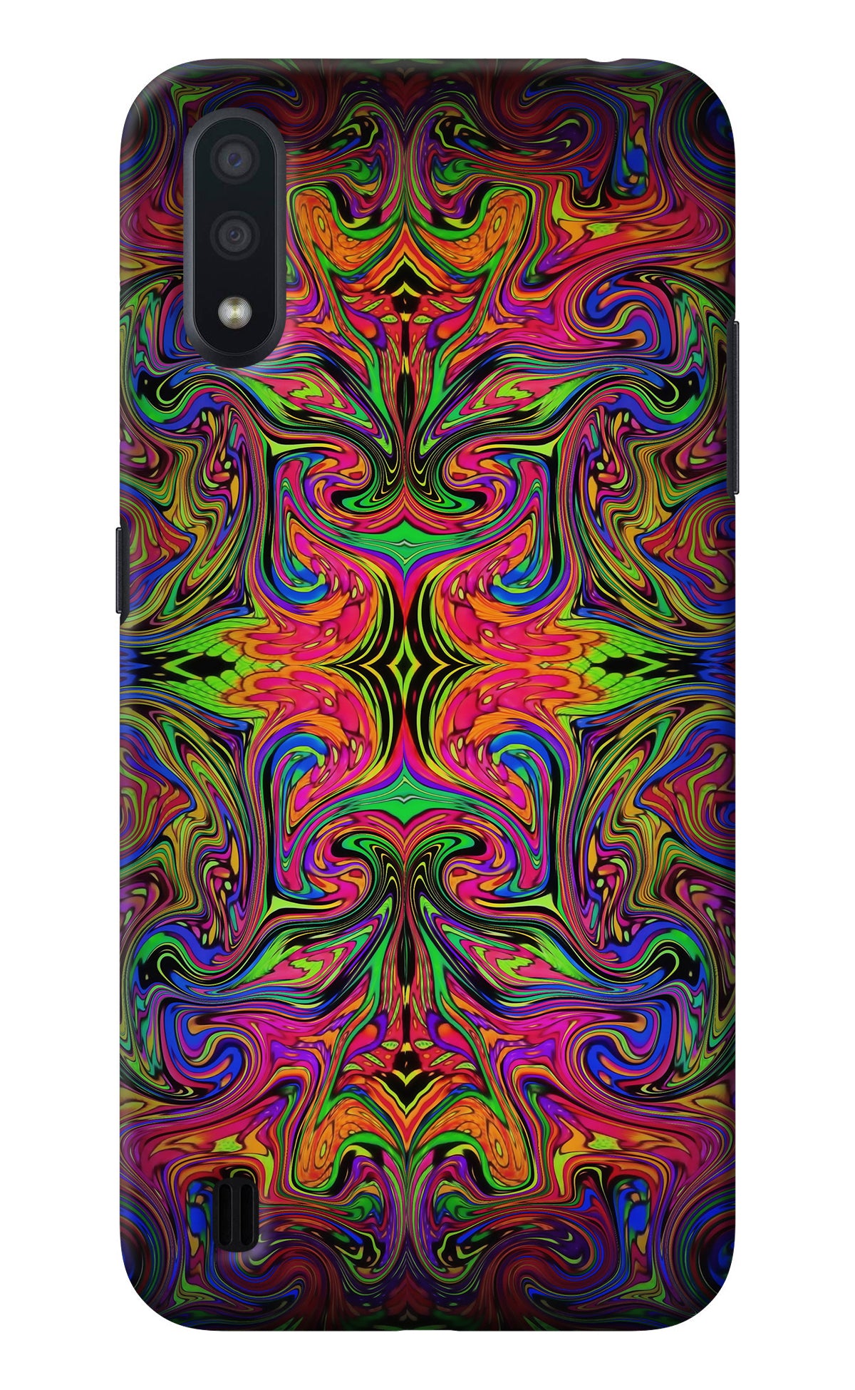 Psychedelic Art Samsung M01 Back Cover