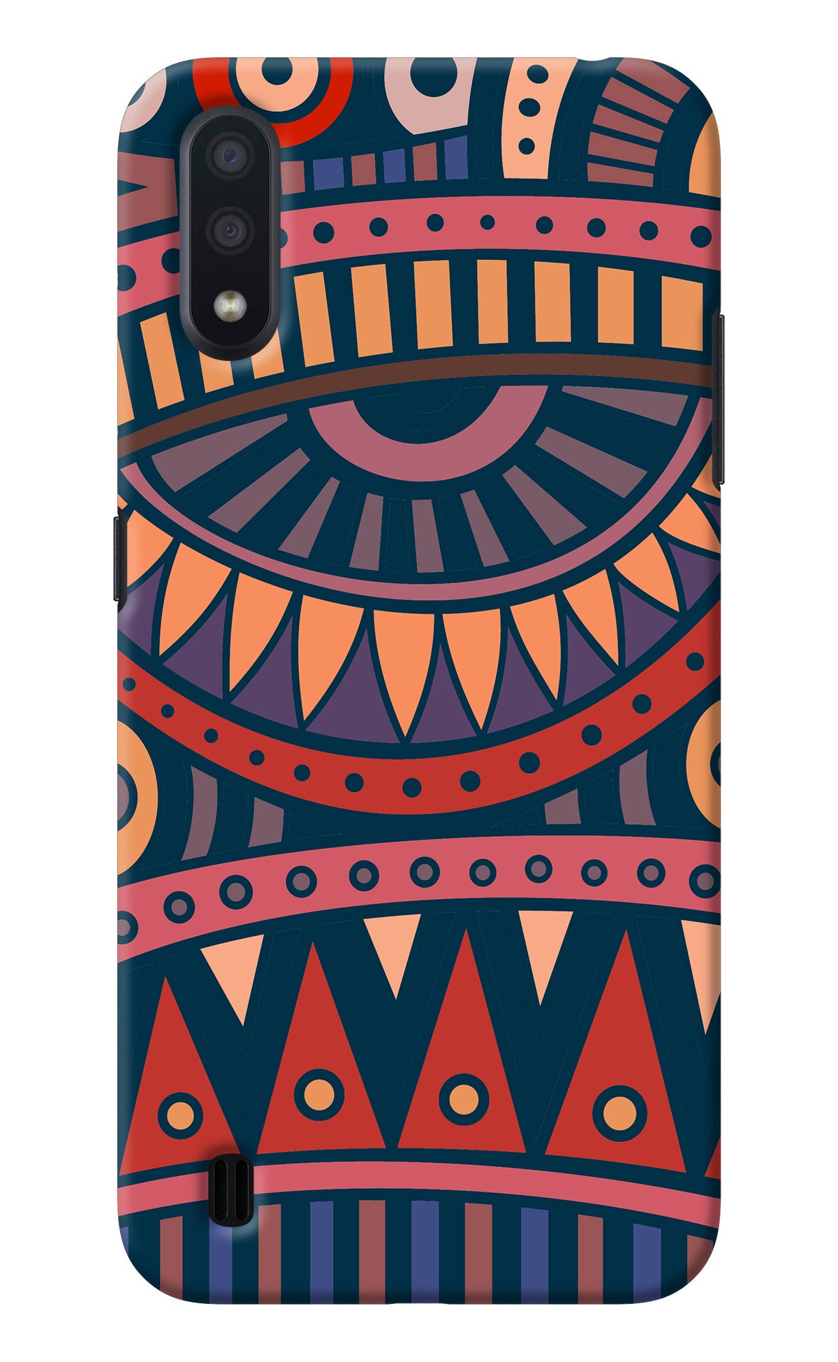 African Culture Design Samsung M01 Back Cover