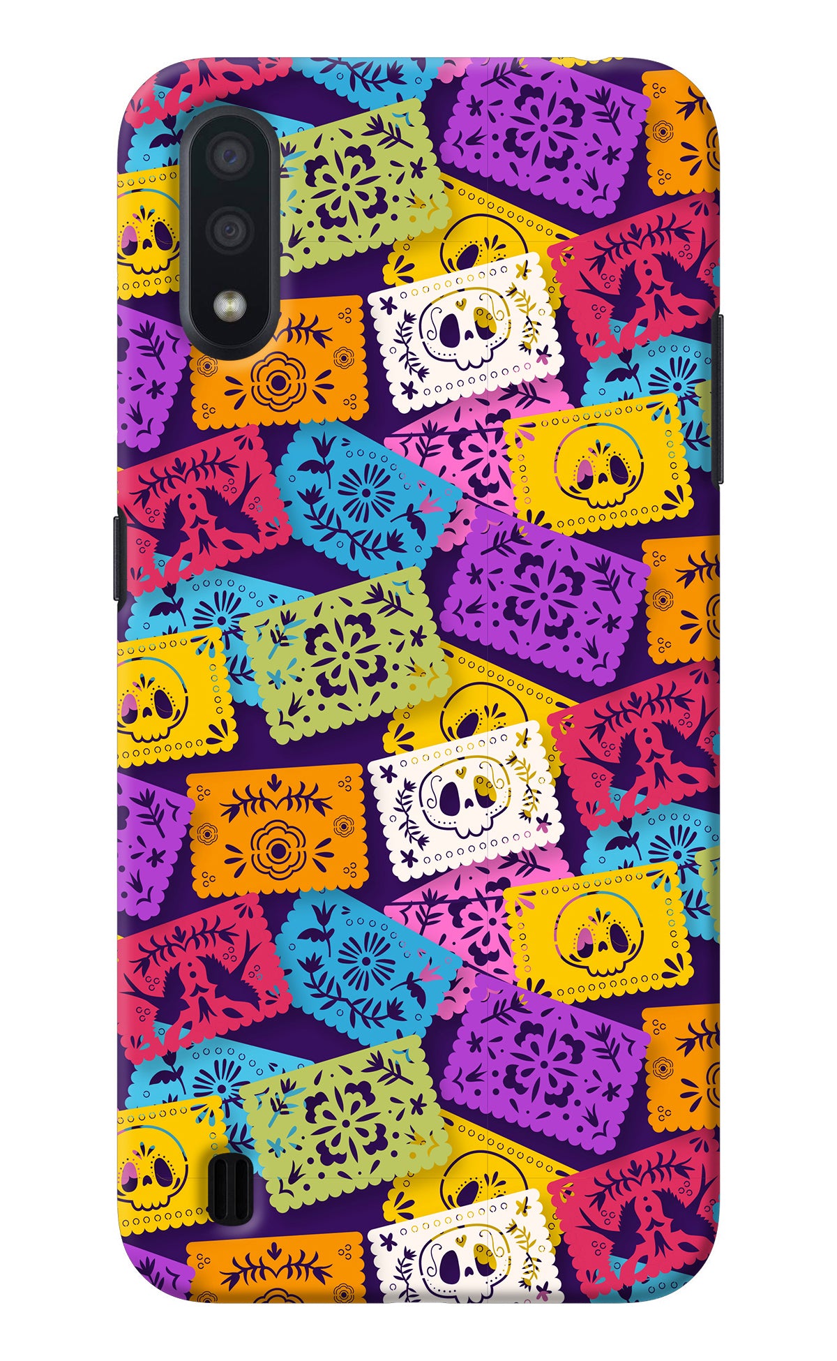 Mexican Pattern Samsung M01 Back Cover