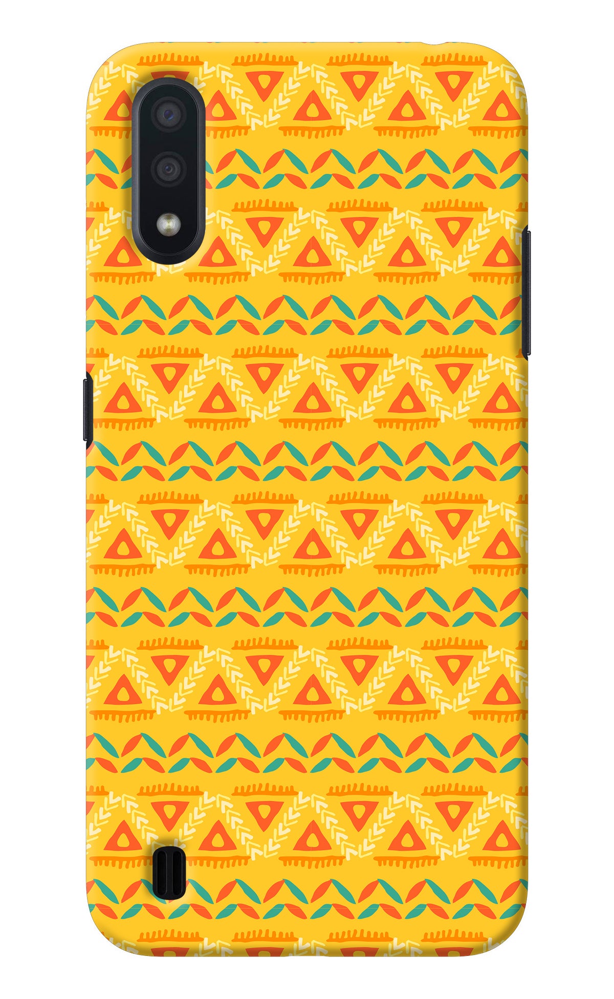 Tribal Pattern Samsung M01 Back Cover