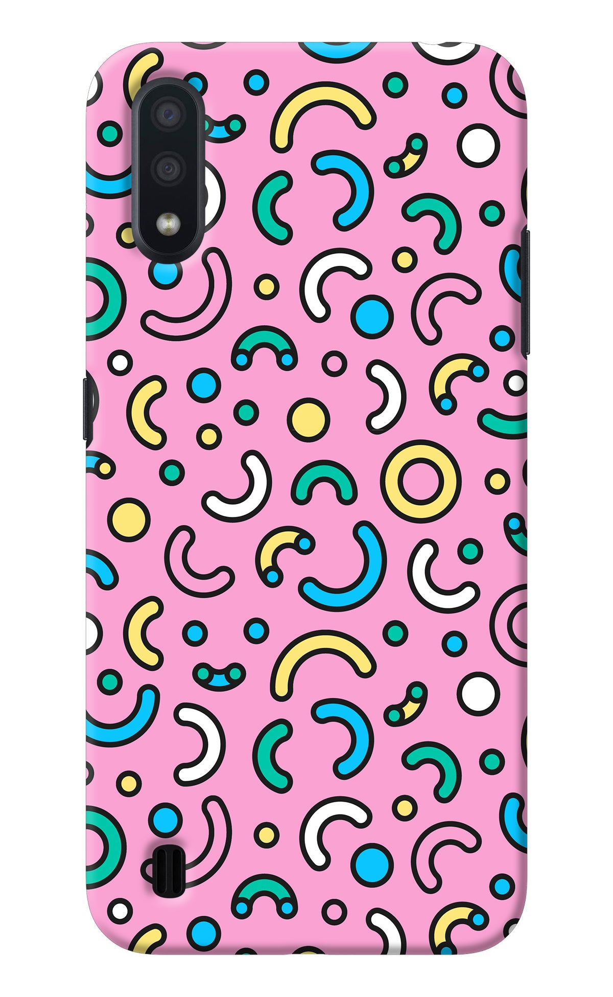 Memphis Design Samsung M01 Back Cover