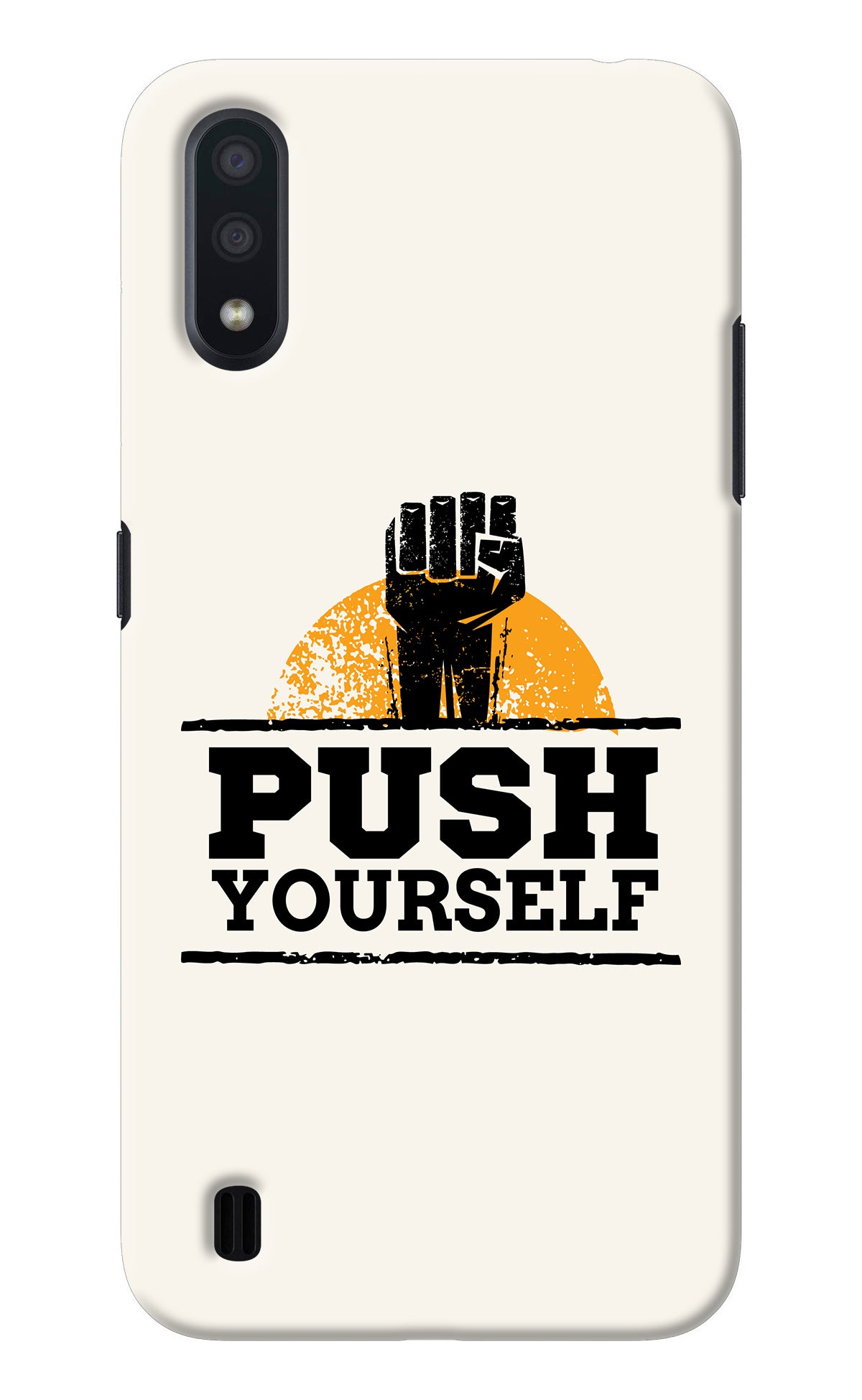 Push Yourself Samsung M01 Back Cover