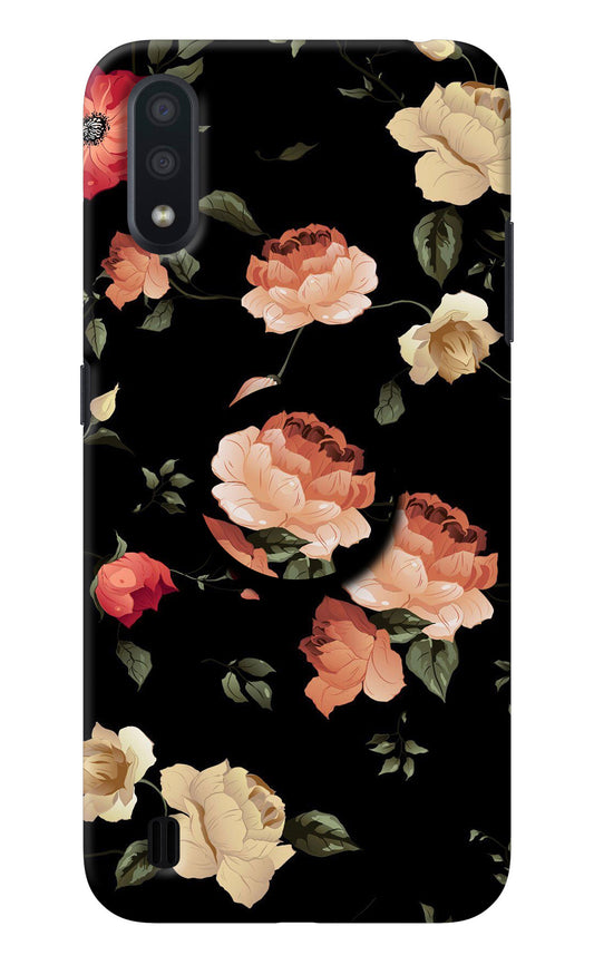 Flowers Samsung M01 Pop Case