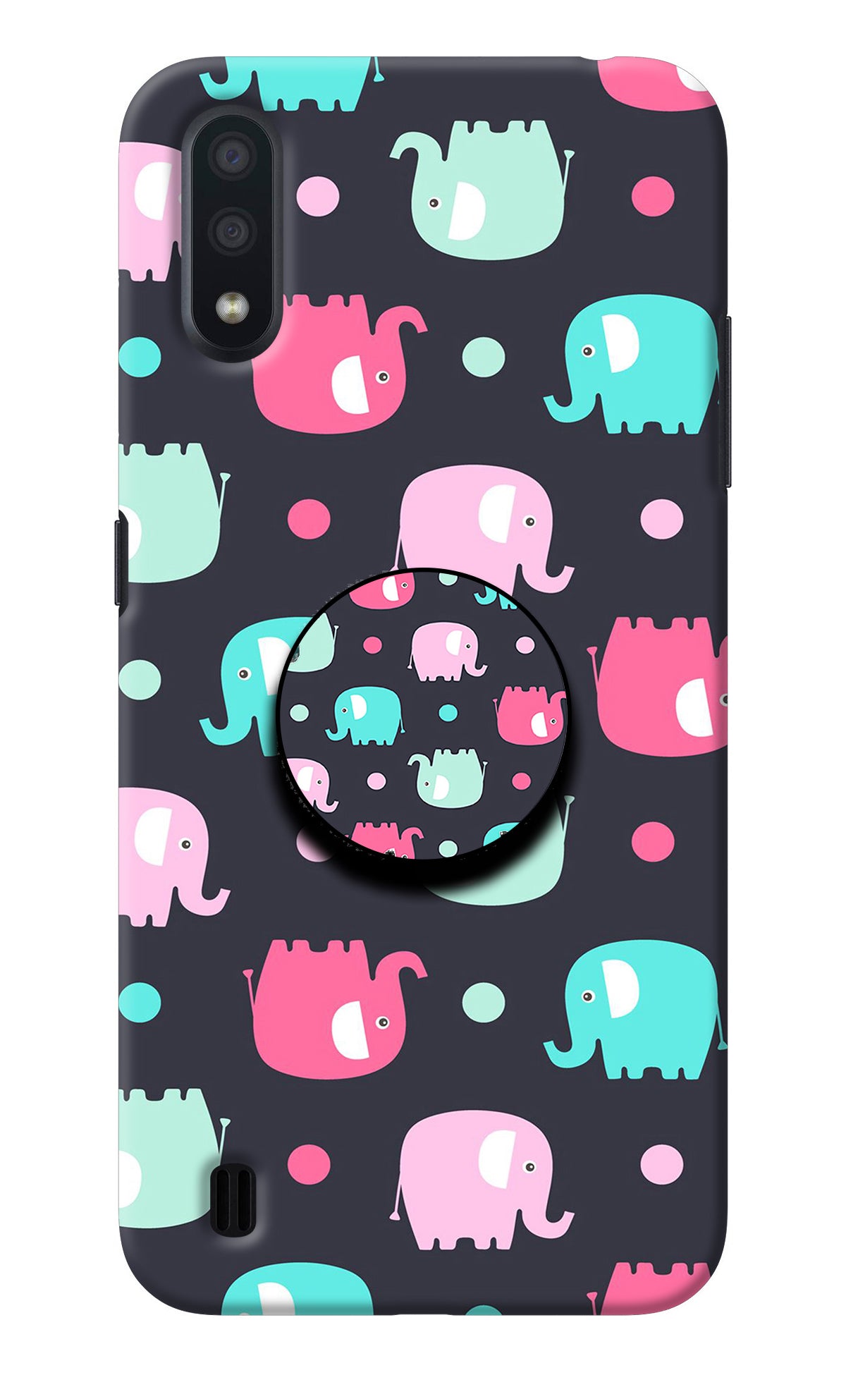 Baby Elephants Samsung M01 Pop Case