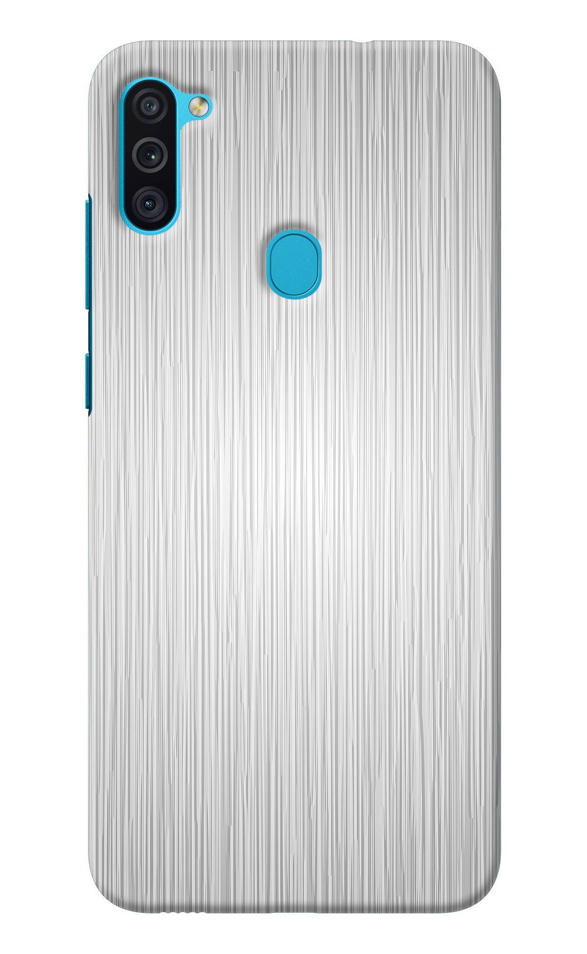 Wooden Grey Texture Samsung M11 Back Cover