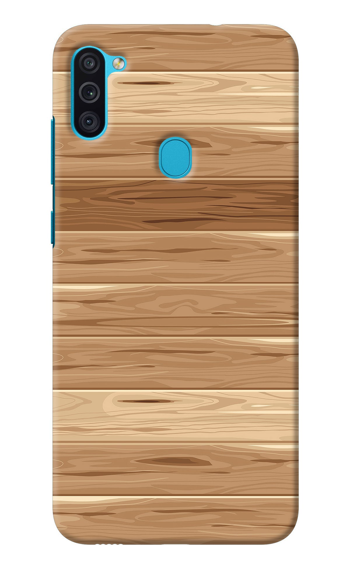 Wooden Vector Samsung M11 Back Cover