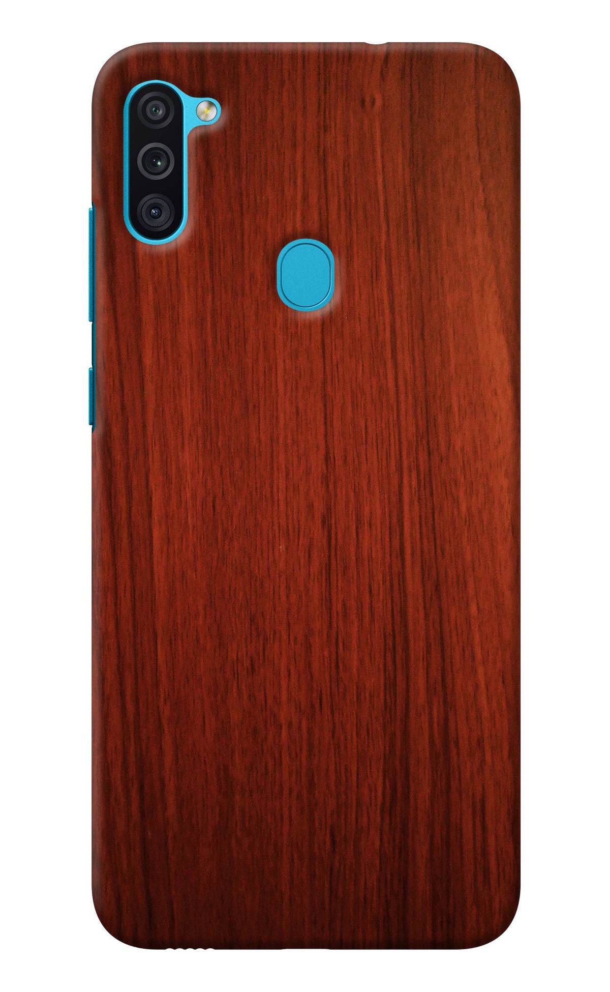 Wooden Plain Pattern Samsung M11 Back Cover