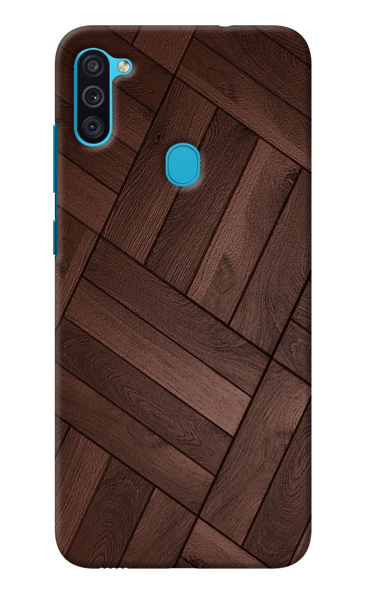 Wooden Texture Design Samsung M11 Back Cover