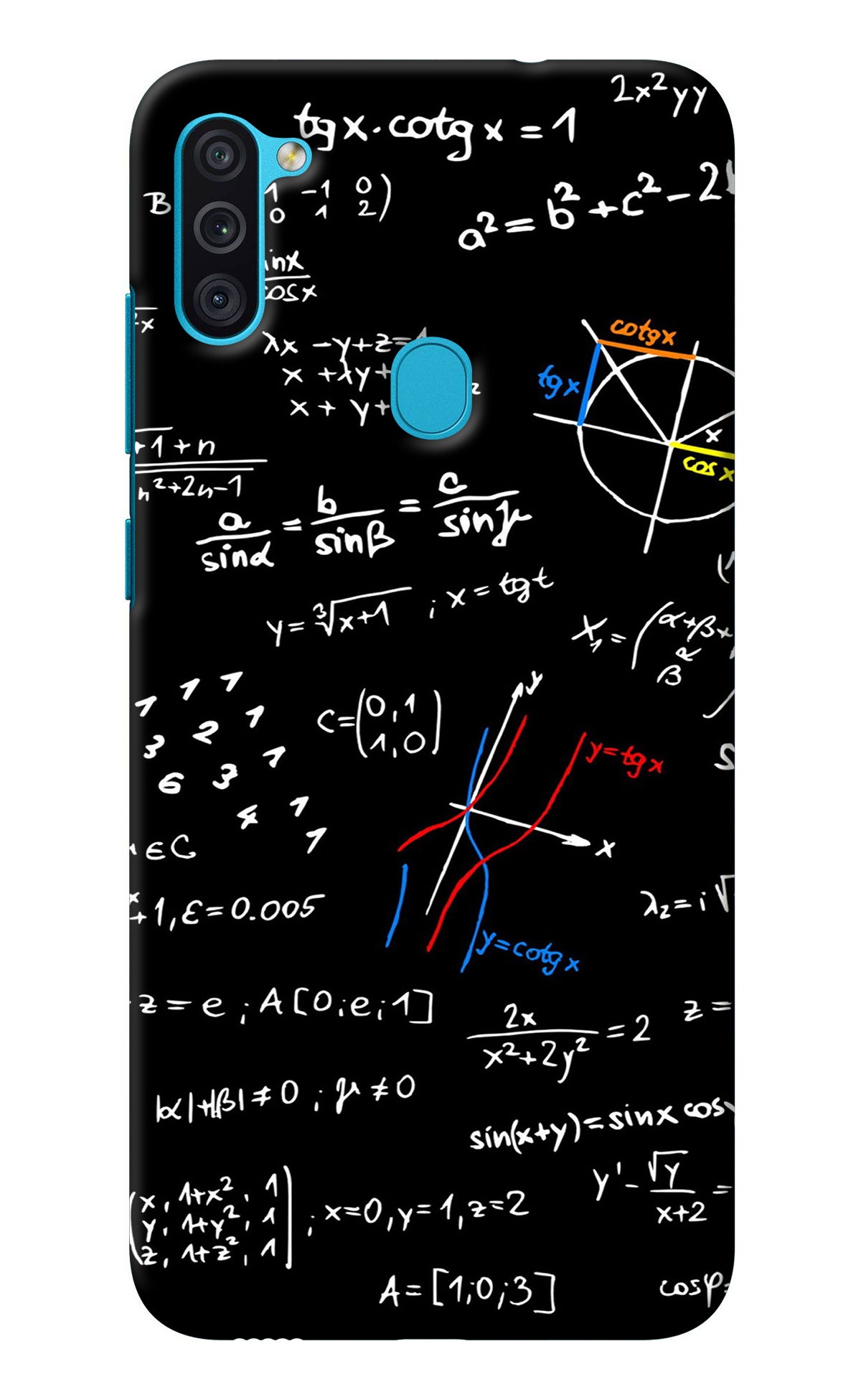 Mathematics Formula Samsung M11 Back Cover