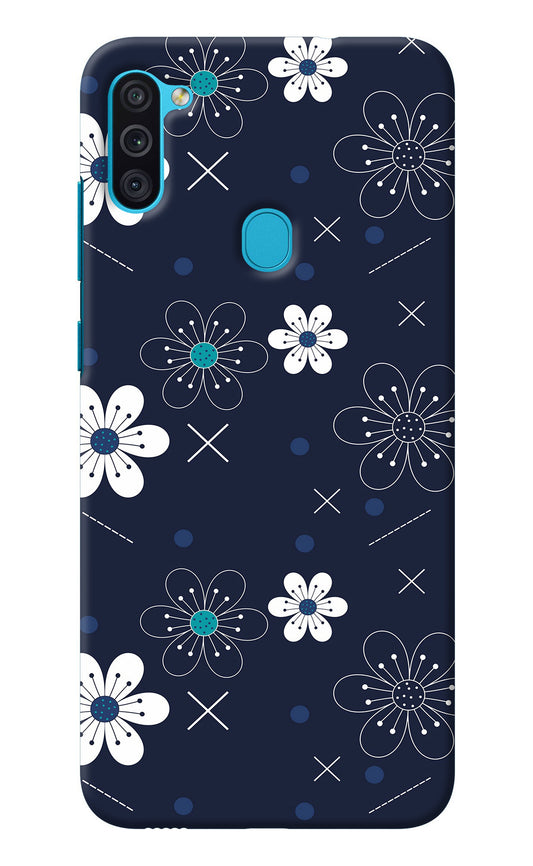 Flowers Samsung M11 Back Cover