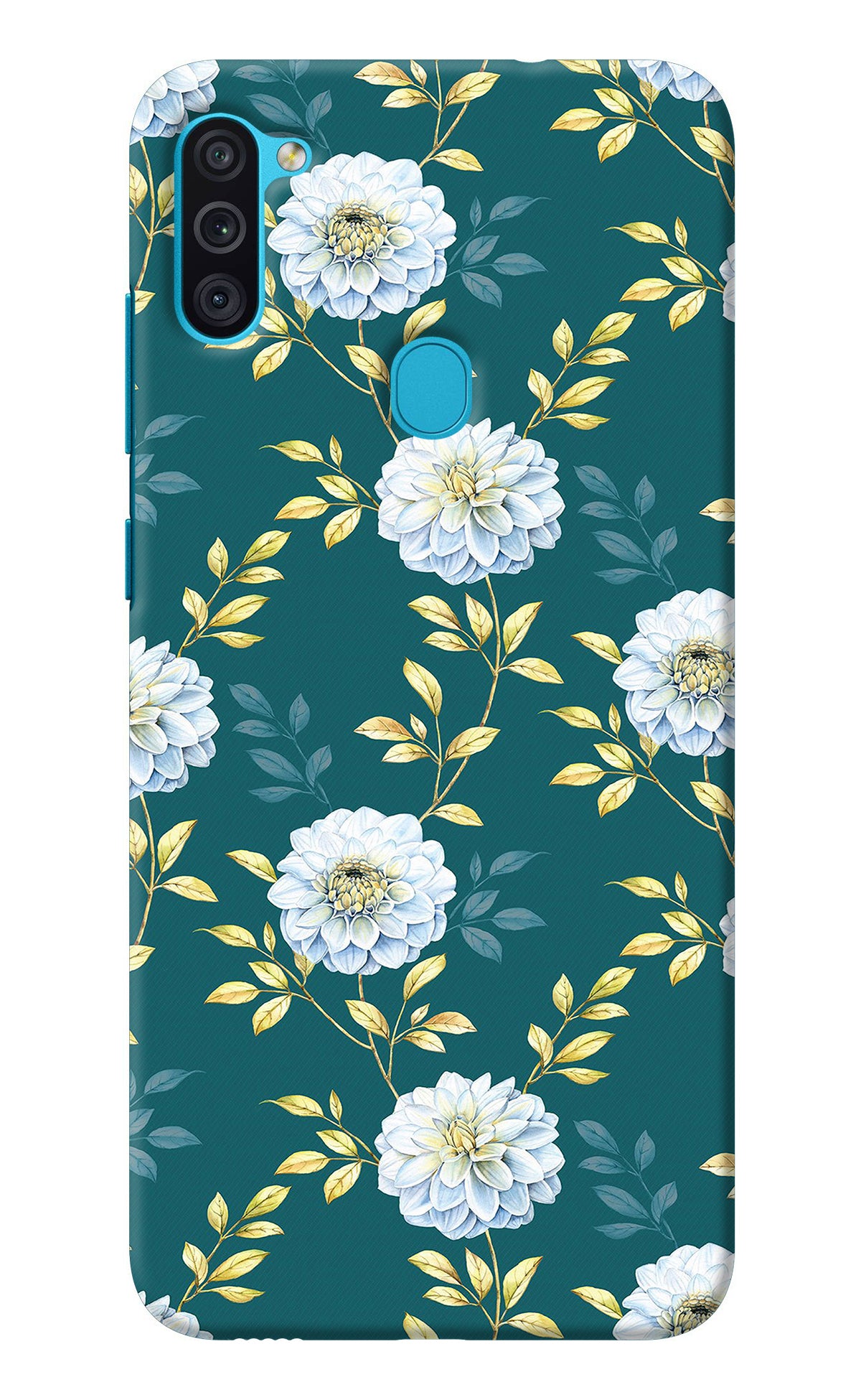 Flowers Samsung M11 Back Cover