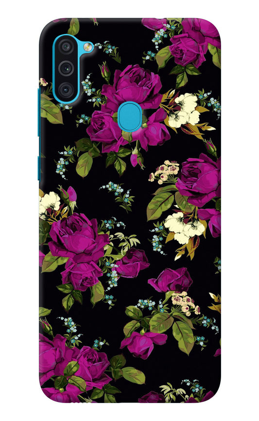 Flowers Samsung M11 Back Cover