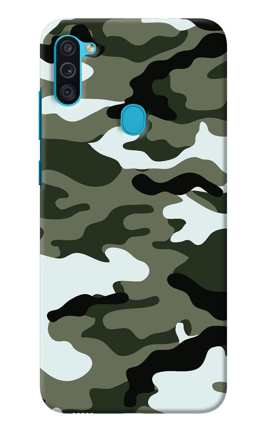 Camouflage Samsung M11 Back Cover