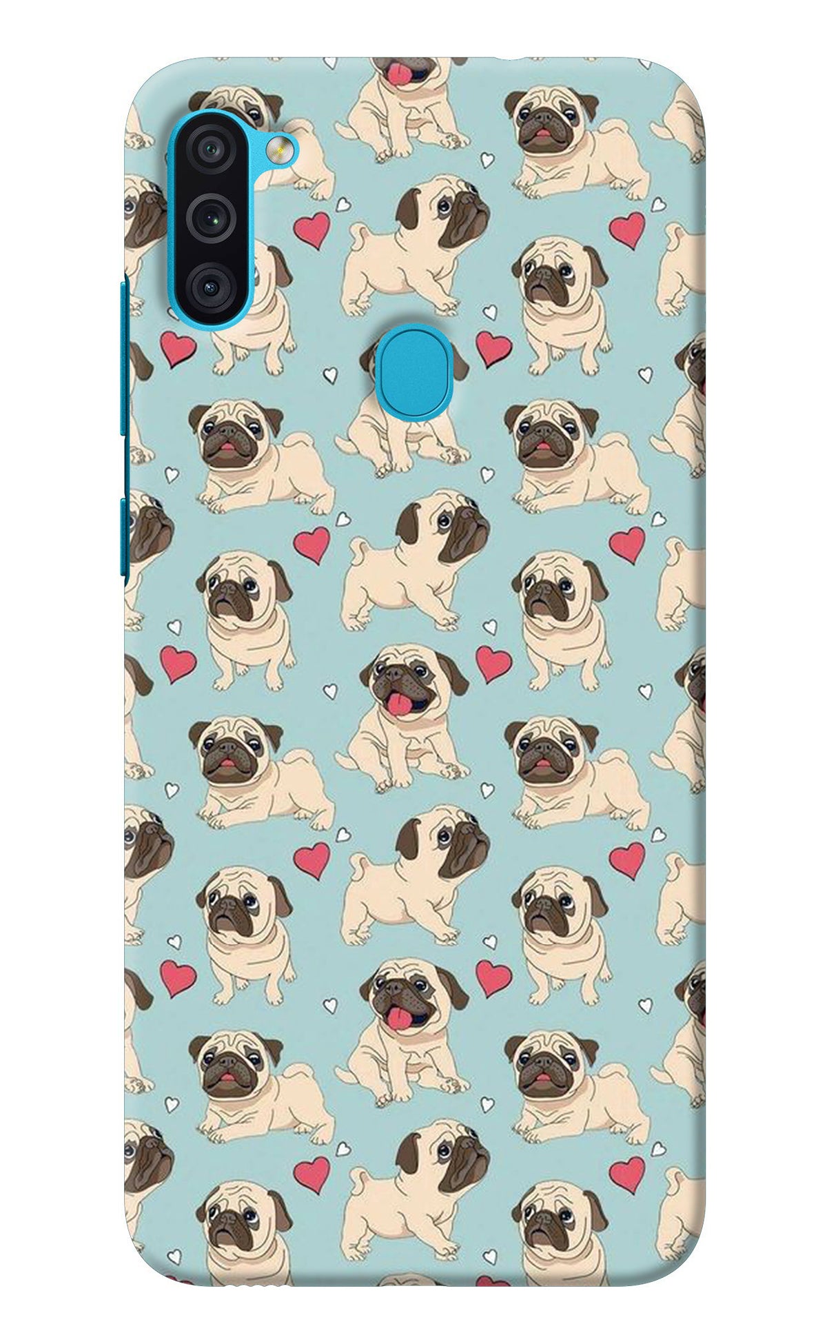 Pug Dog Samsung M11 Back Cover