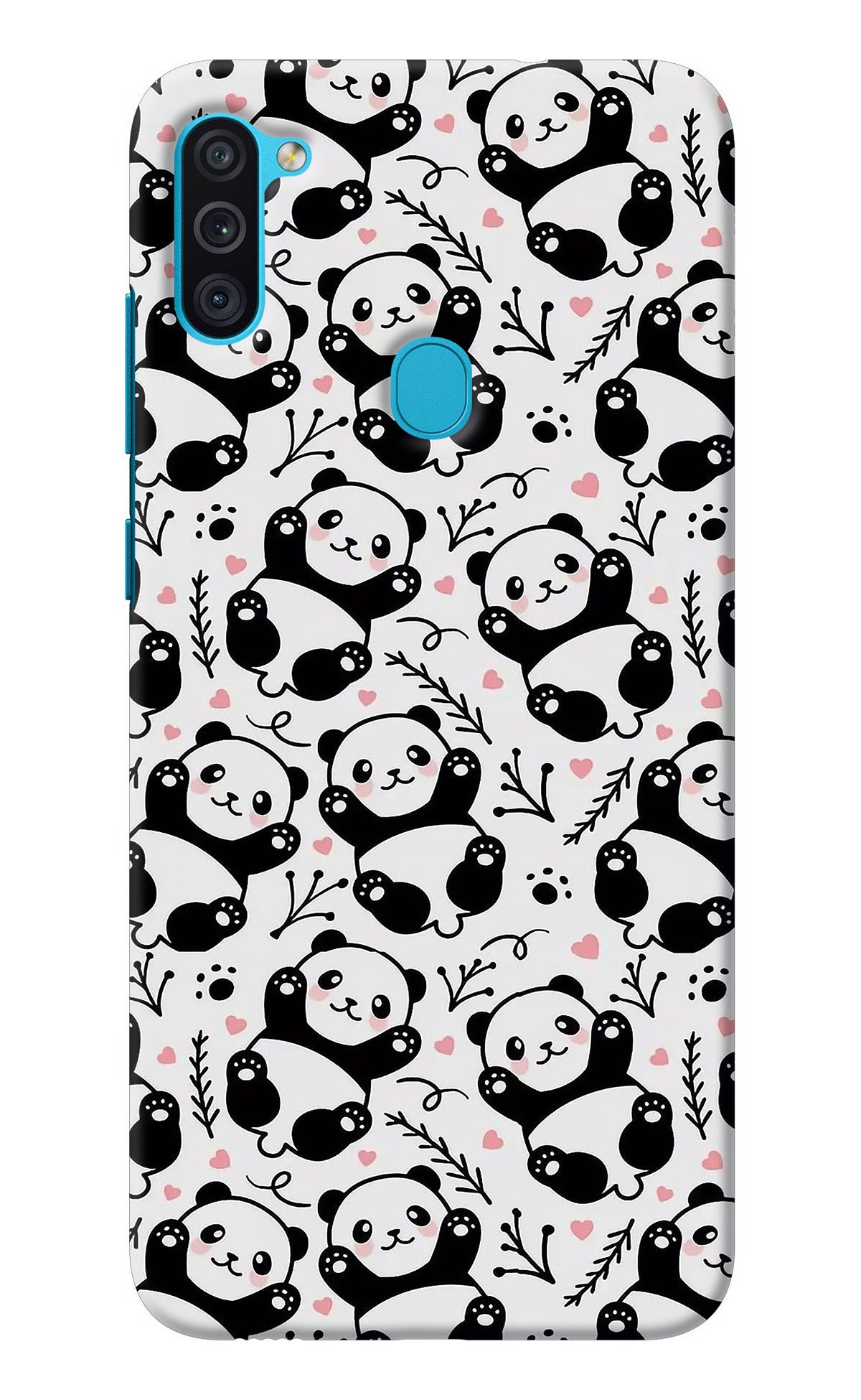 Cute Panda Samsung M11 Back Cover