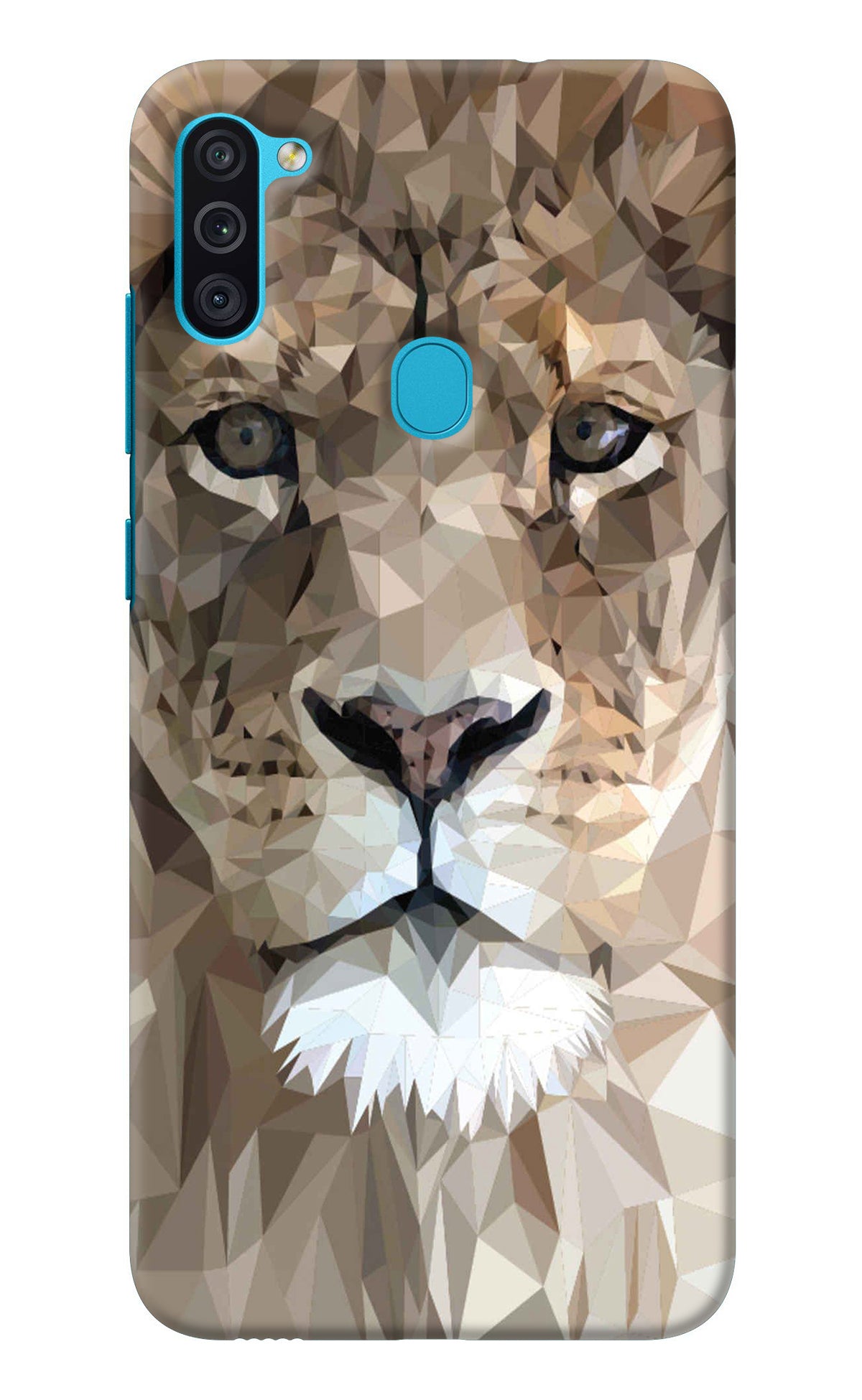 Lion Art Samsung M11 Back Cover