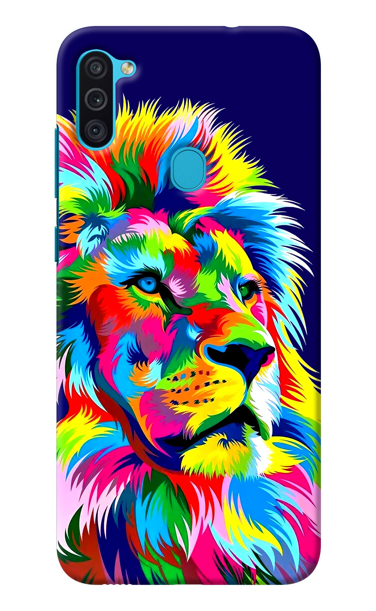 Vector Art Lion Samsung M11 Back Cover