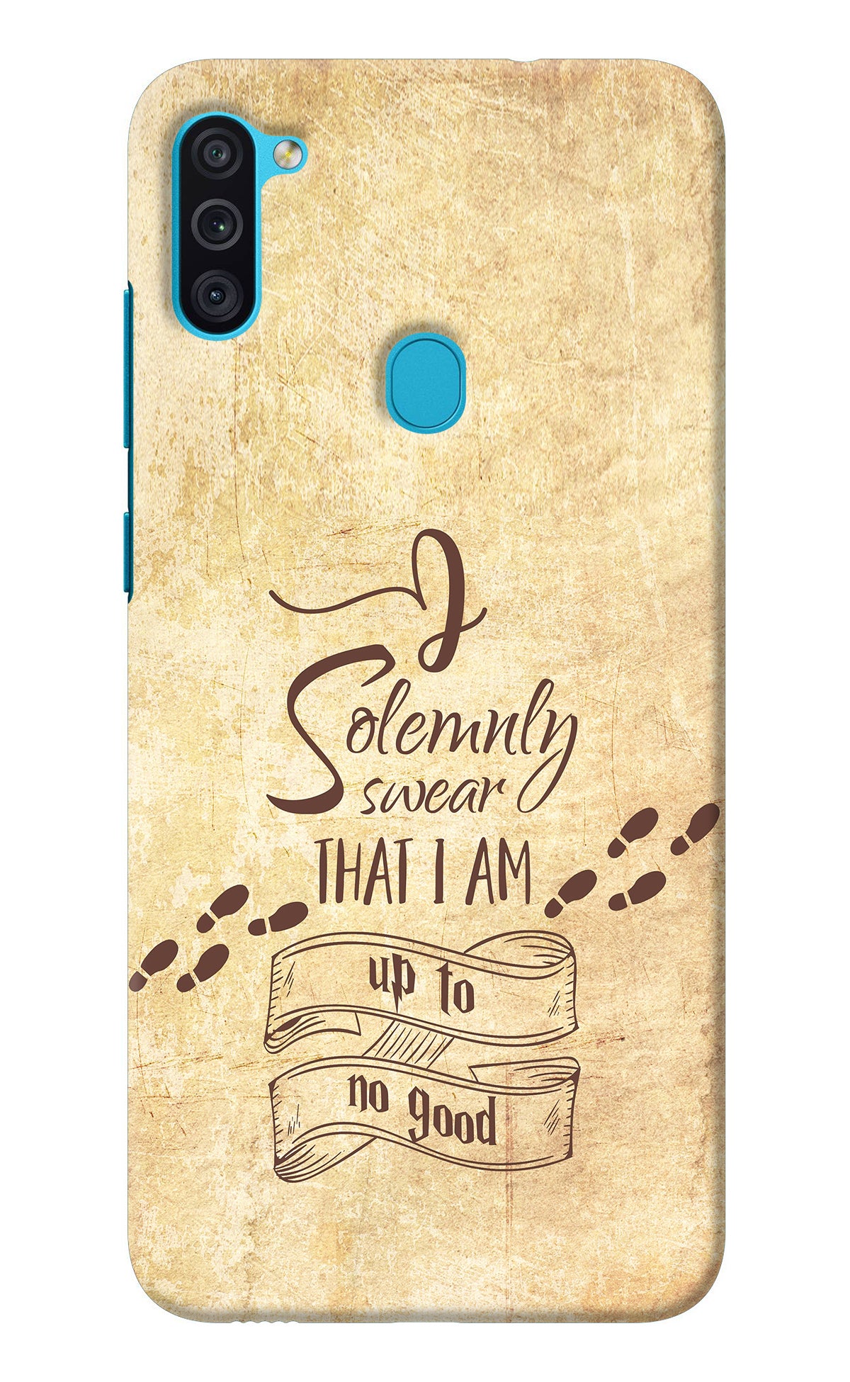 I Solemnly swear that i up to no good Samsung M11 Back Cover