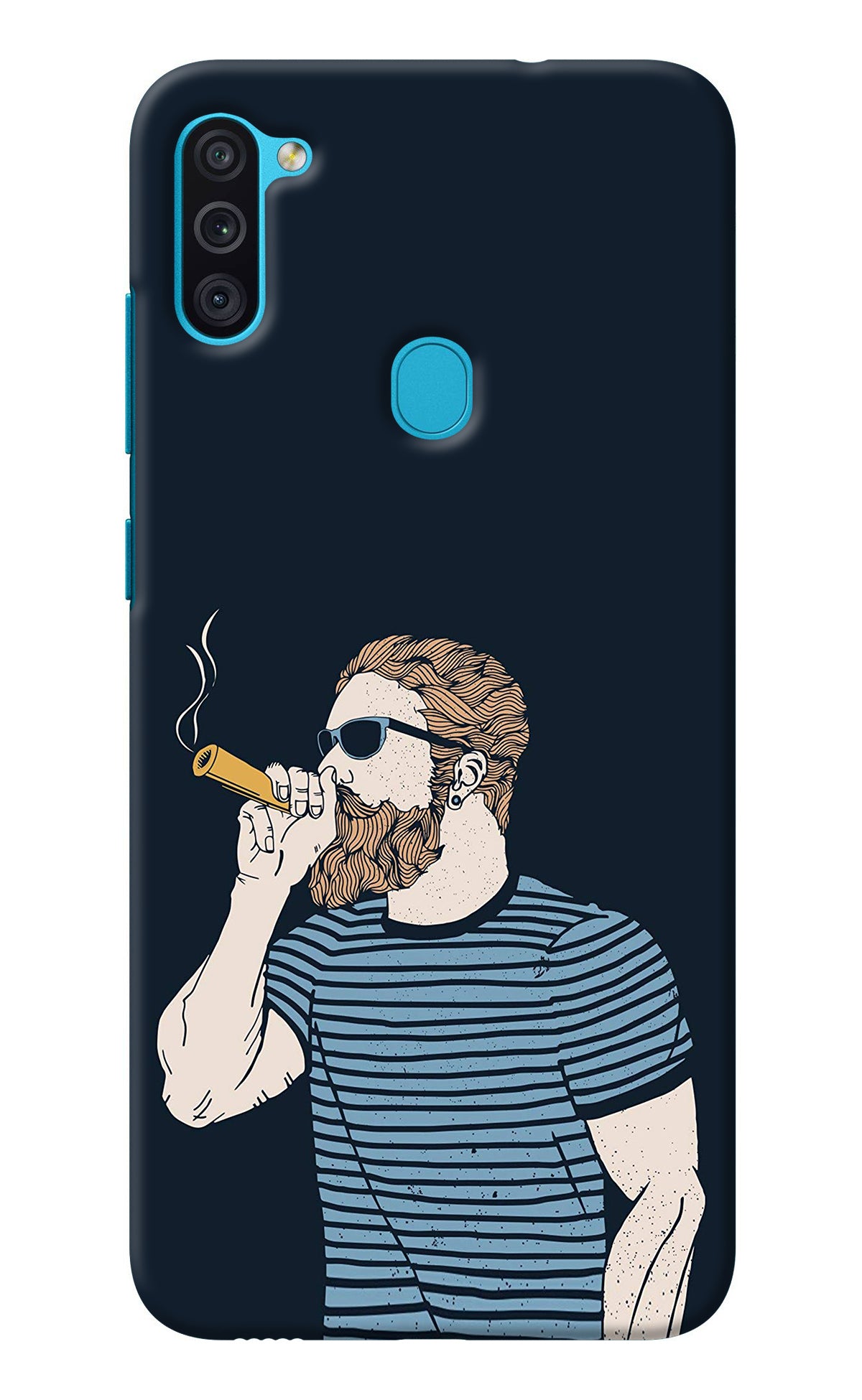 Smoking Samsung M11 Back Cover