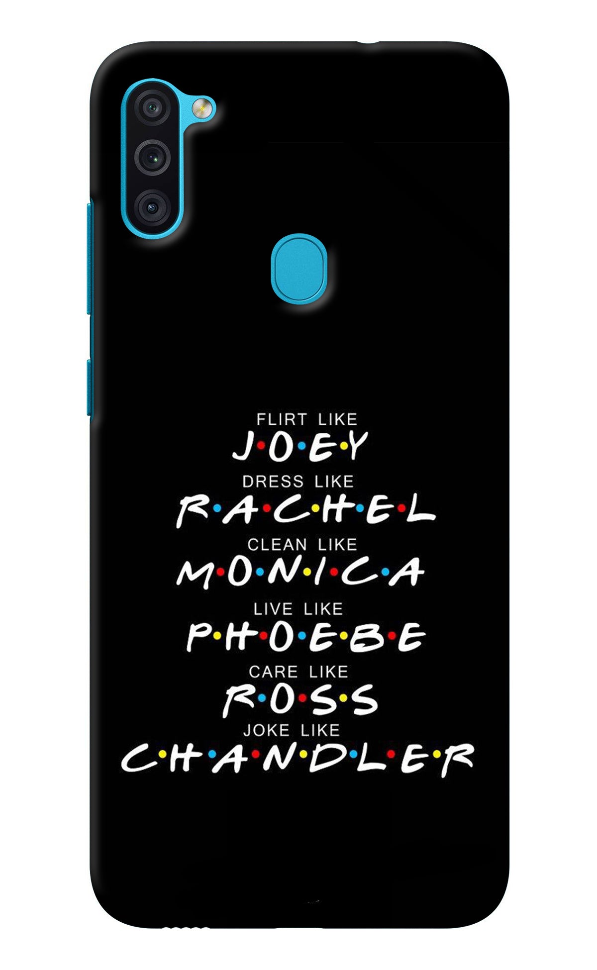 FRIENDS Character Samsung M11 Back Cover
