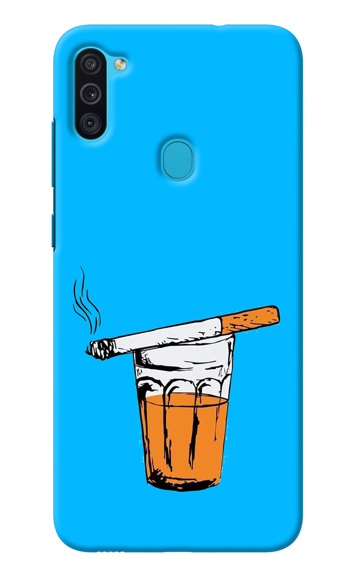 Chai Sutta Samsung M11 Back Cover