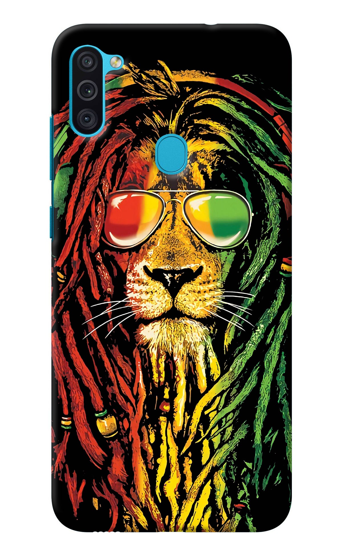 Rasta Lion Samsung M11 Back Cover